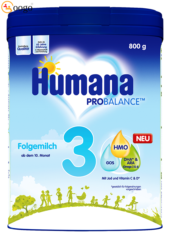 Humana Folgemilch 3, 800g