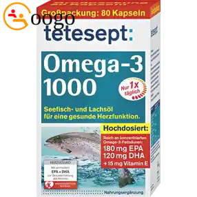 Pure omega-3 1075 vegan (61.2g, 80 capsules)