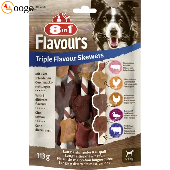 Triple flavor delicious chewy sticks 113g