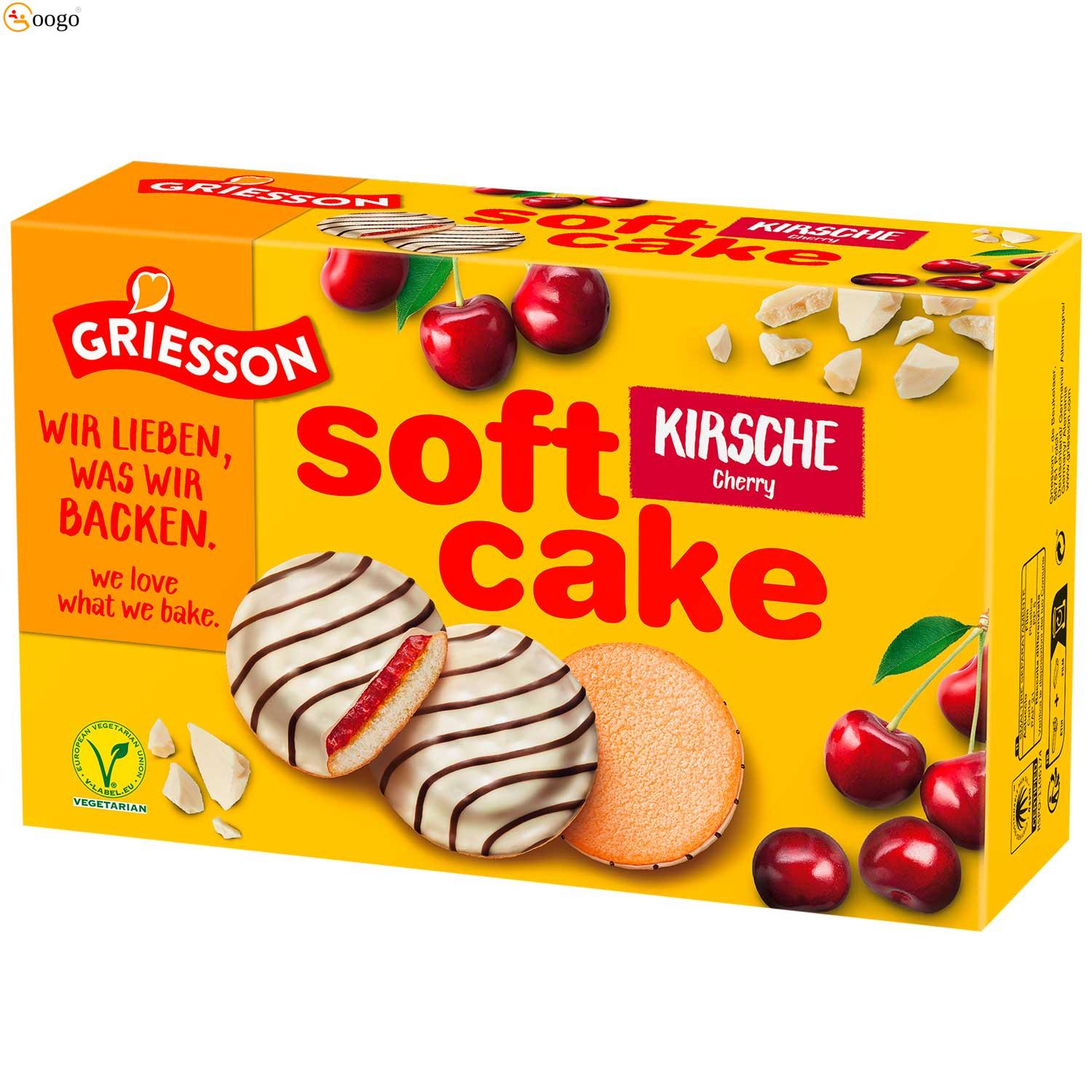 Griesson Soft Cake Kirsche 2x150g,  300g