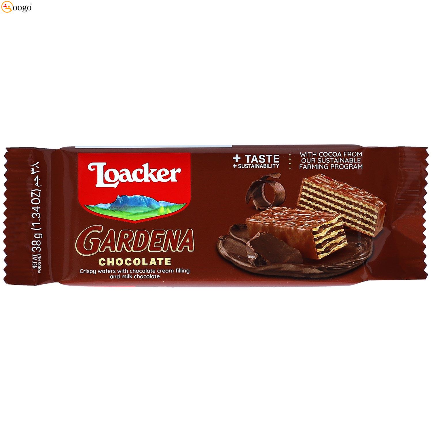 Loacker Gardena Chocolate 38g