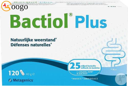 Metagenics Bactiol Plus Natural Defense, 120 Capsules