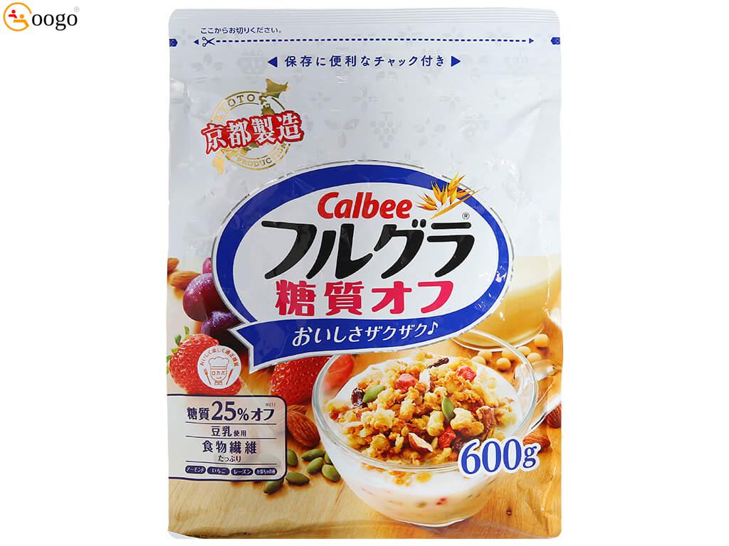 Calbee fruit cereal low sugar, 600g