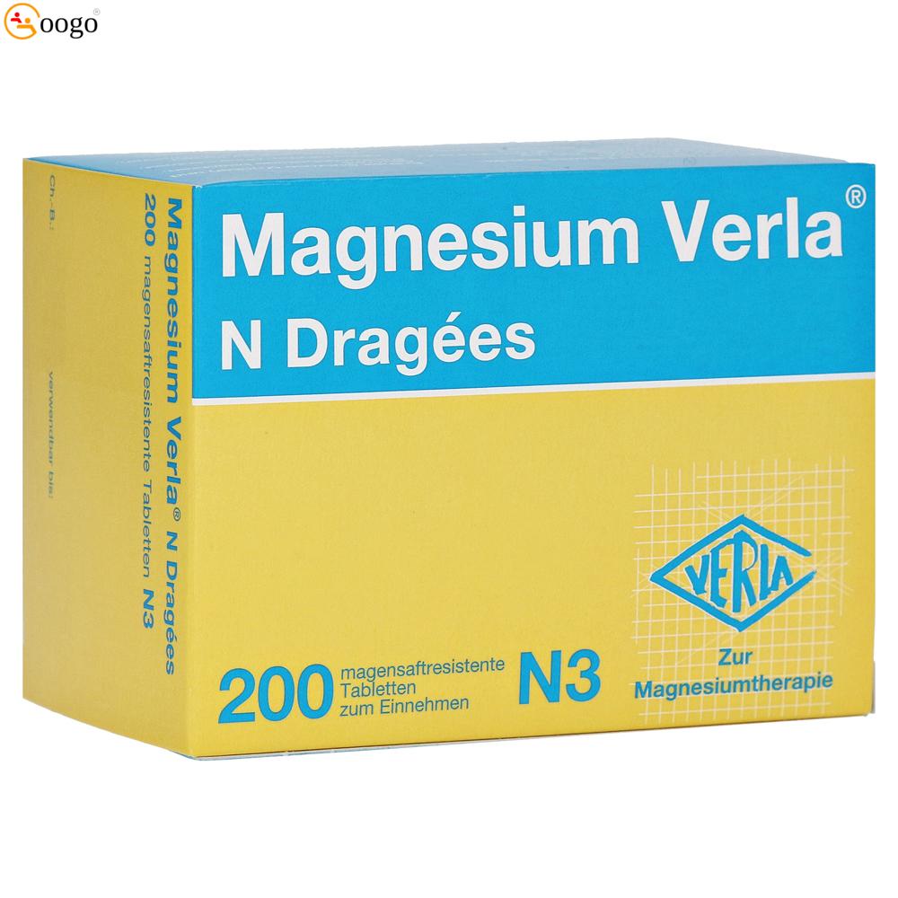 Magnesium Verla N Dragees, 200 tablets, N3