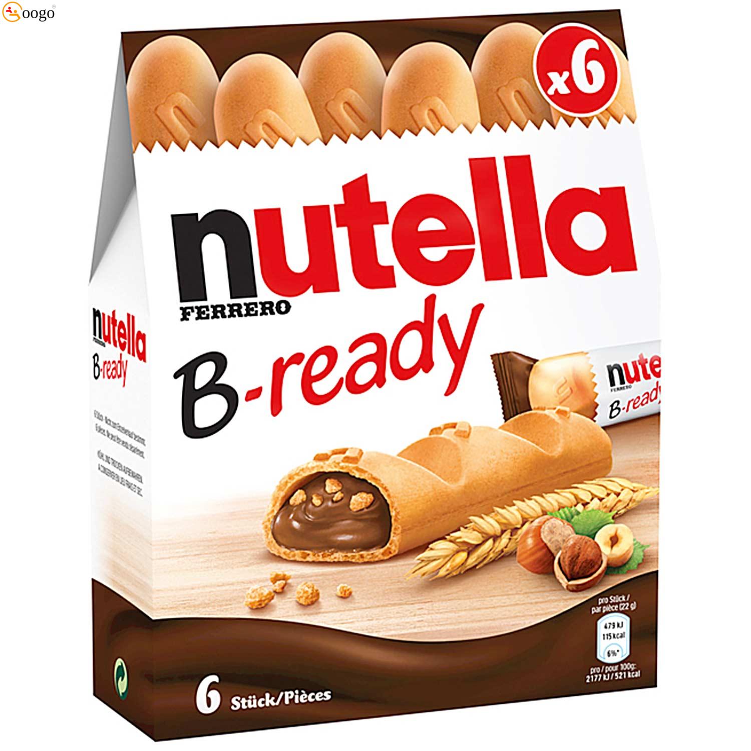Nutella B-ready 6er, 132g