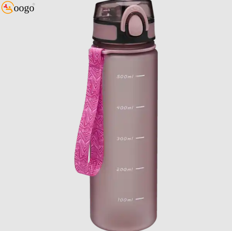Sport drinking bottle pink, 600 ml