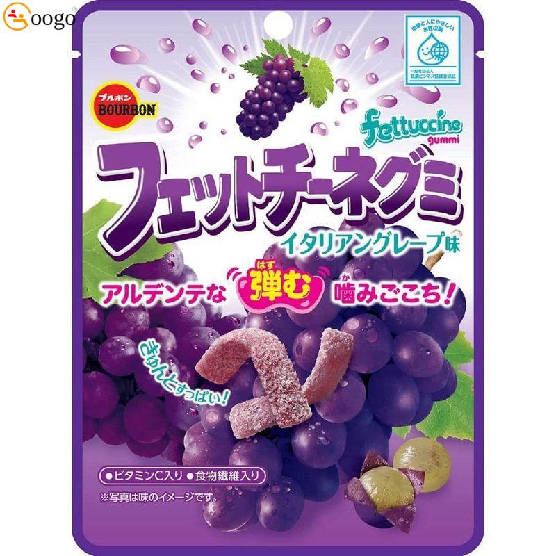 Fettuccine gummy Italian grape flavor 50g x 10 bags