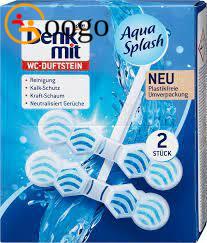 Denkmit Toilet block Aqua Splash, 2 pcs