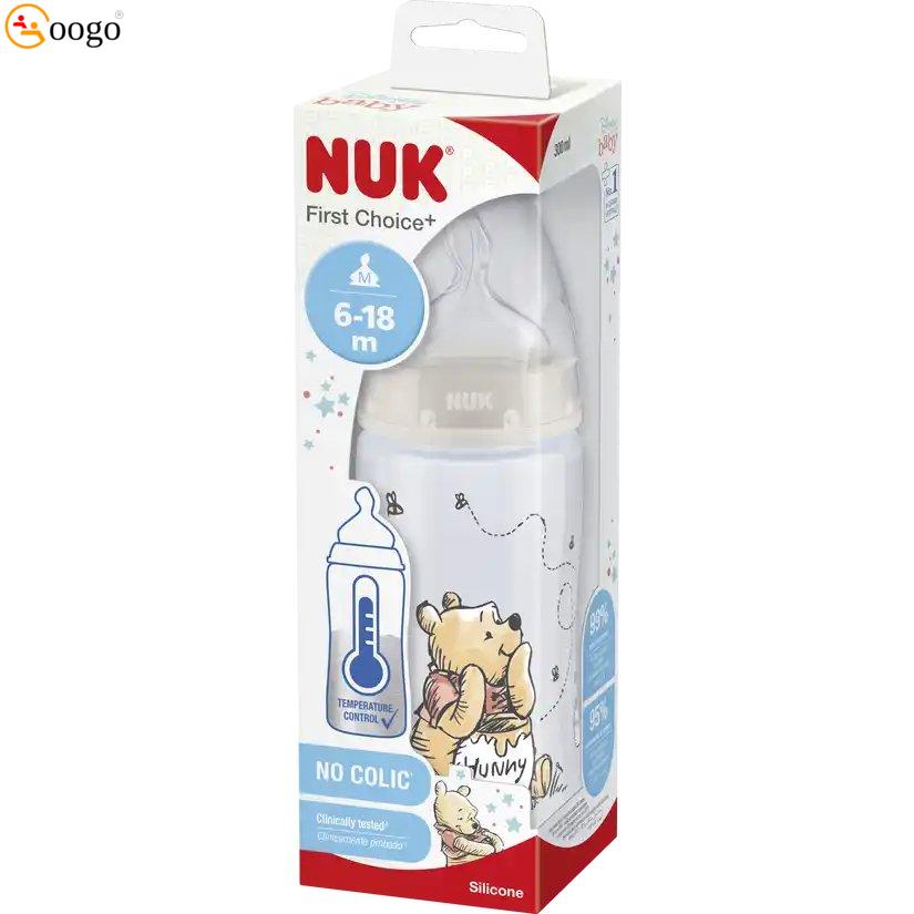 First Choice Plus Disney Winnie baby bottle with teat size 2 (6-18 months)