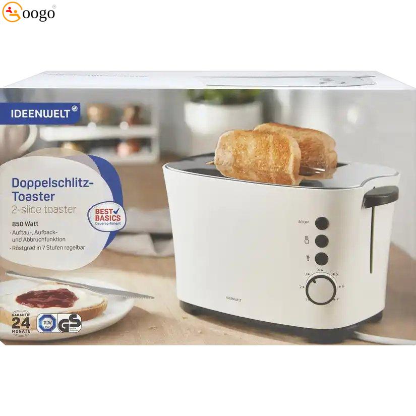 Double slot toaster